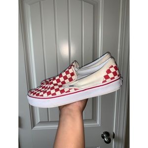 Vans Checkerboard Slip Ons